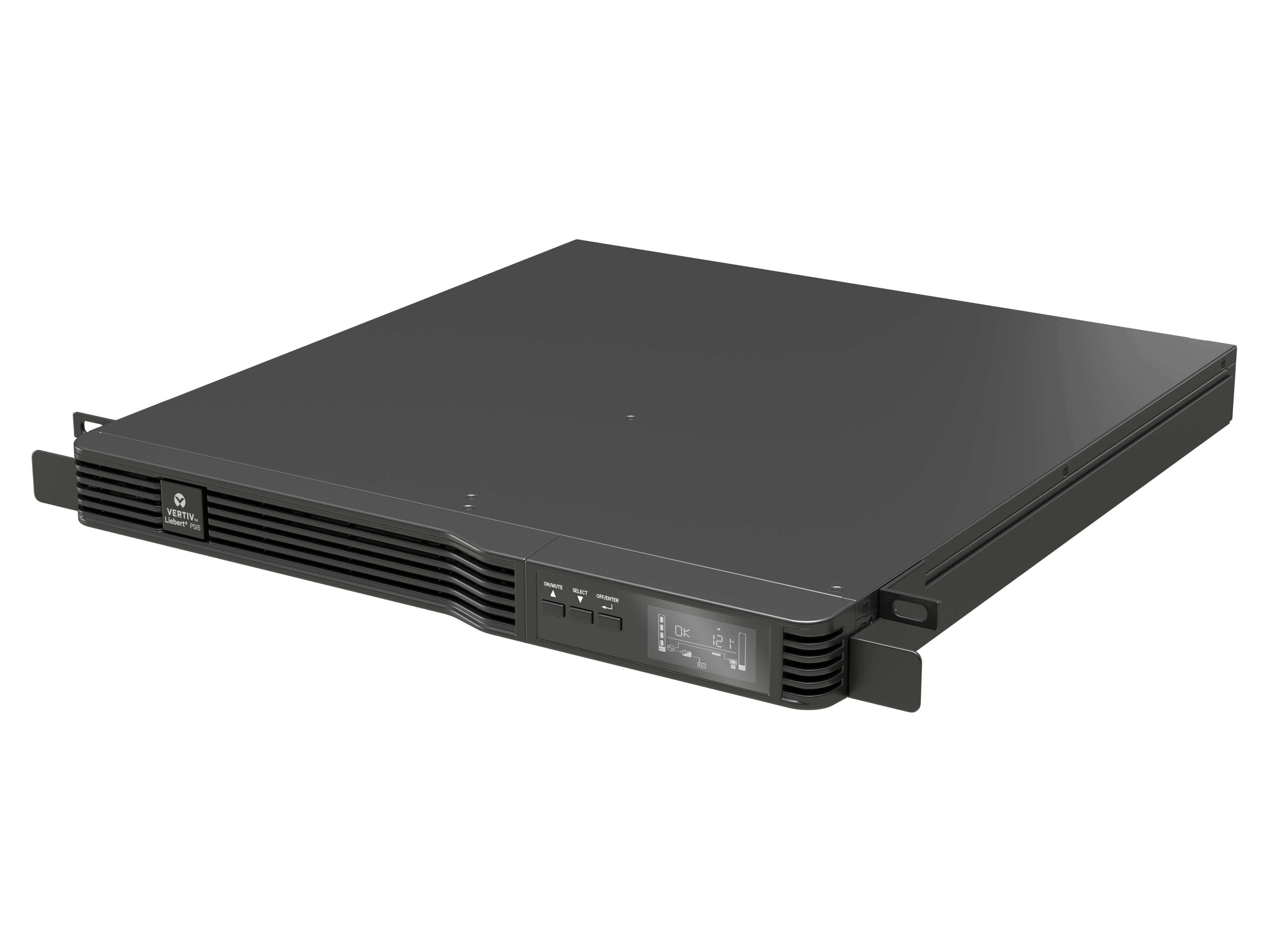JG Blackmon & Associates Vertiv Liebert PSI5 UPS, 1000-1500VA 1U Line Interactive AVR Rack Mount